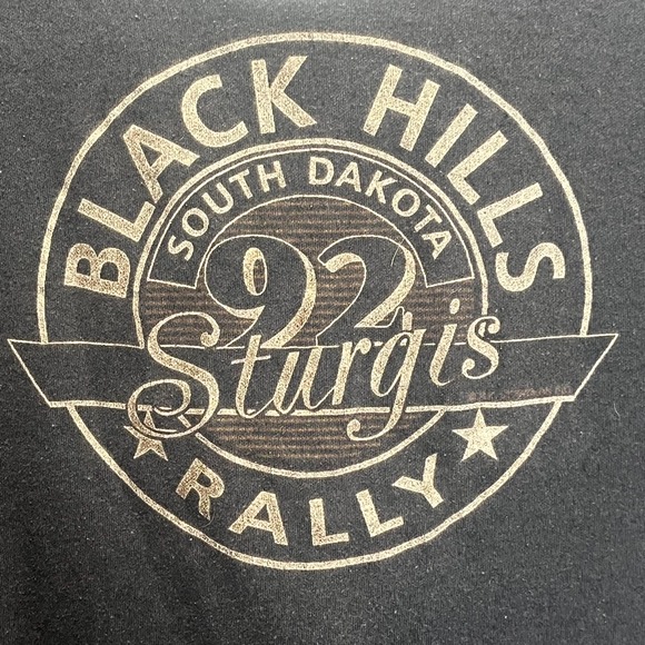 Vintage 1992 Harley Davidson Womens Tank Top Large Button Front Stratman Sturgis - Picture 9 of 13